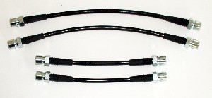 BRAKE LINES STEEL BRAIDED DOT  / 944 ALL from '88