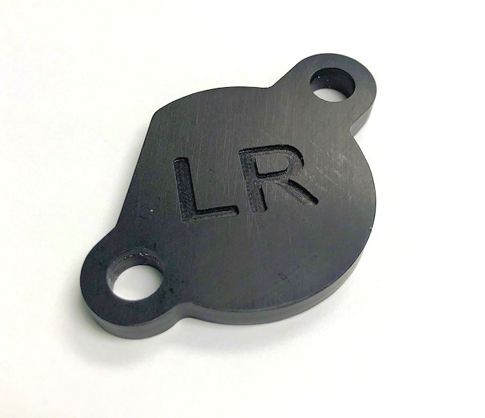 LR WATER BLOCK OFF PLATE 944S / 944S2 / 968 / 928